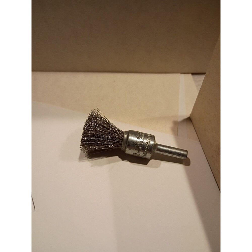 Lot Of Three Crimped Wire End Brushes For Power Tools